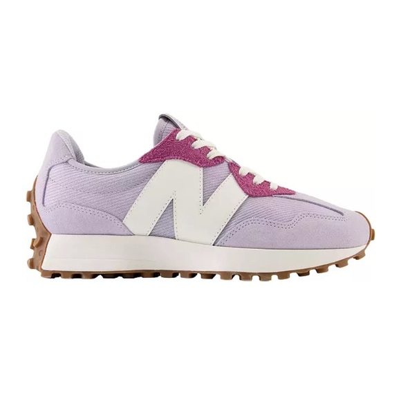 New Balance X CALIA  327  Women Casual Shoes Purple/pink - Picture 3 of 7